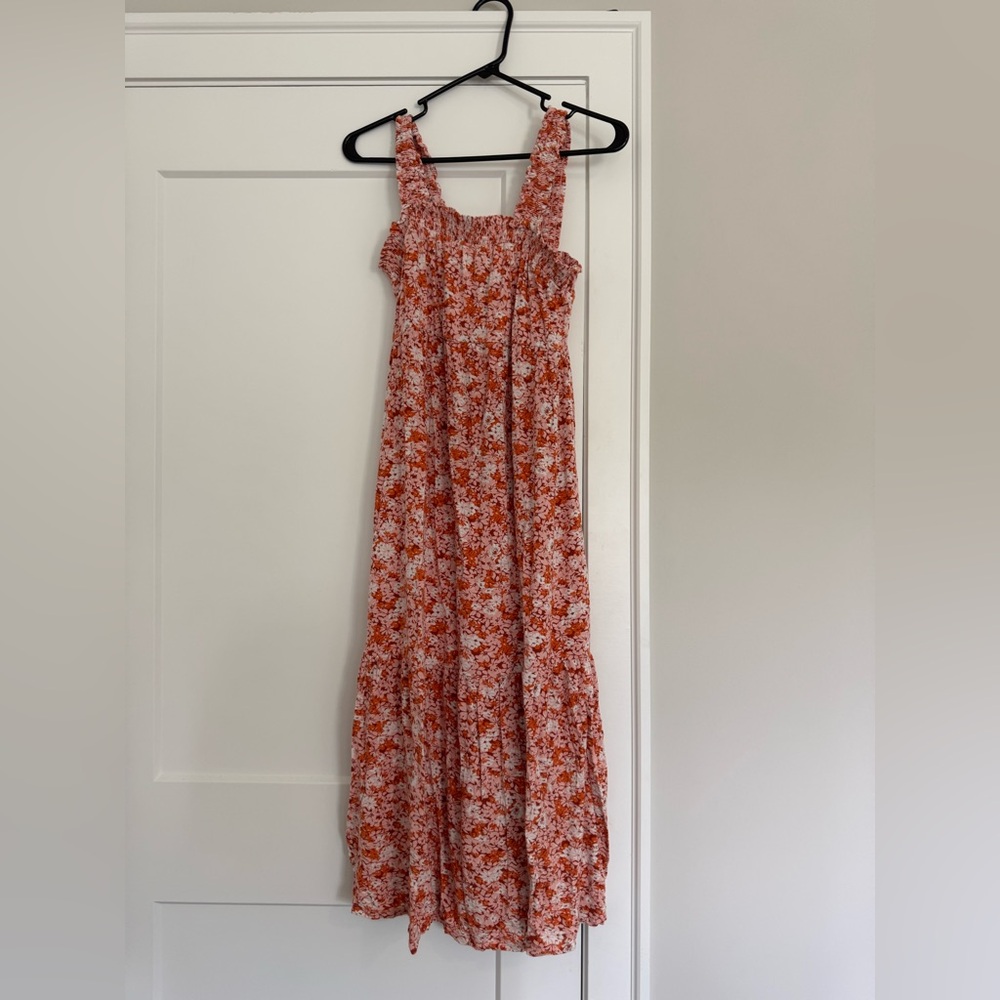 Floral Maxi Maternity Dress